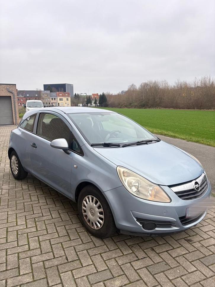 Opel Corsa D 1.2, Auto's, Opel, Particulier, Corsa, Elektrische ramen, Benzine, Euro 4, 3 deurs, Handgeschakeld, Blauw, Zwart