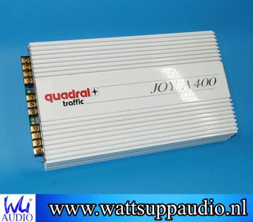 Quadral Traffic Joy A400 4 kanaals versterker 4 x 100W RMS beschikbaar voor biedingen