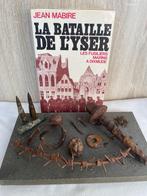 Nature morte WW1 Brig Ronarc'h Diksmuide et livre Fusilliers, Enlèvement ou Envoi, Armée de terre, Livre ou Revue