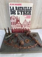 Nature morte WW1 Brig Ronarc'h Diksmuide et livre Fusilliers, Armée de terre, Livre ou Revue