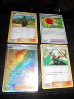 Lot de 4 cartes Pokémon Dresseur Lino/Tili/Scout/Poing, Enlèvement ou Envoi
