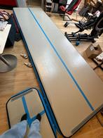 Blue TumbleStar Airtrack + Airblock, Sport en Fitness, Turnen, Ophalen of Verzenden, Zo goed als nieuw, Blauw, Materiaal