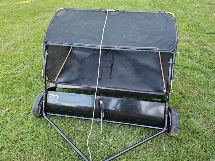 Als nieuwe bladvanger voor zitmaaiervan 120cm breed, Tuin en Terras, Hand-tuingereedschap, Zo goed als nieuw, Ophalen