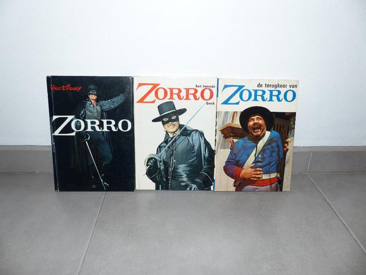 Disney Zorro boeken -3 stuks = € 10, Boeken, Sprookjes en Fabels, Gelezen, Ophalen of Verzenden