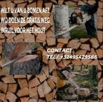 Wij ruimen u bomen op!!, Tuin en Terras, Brandhout, Ophalen of Verzenden