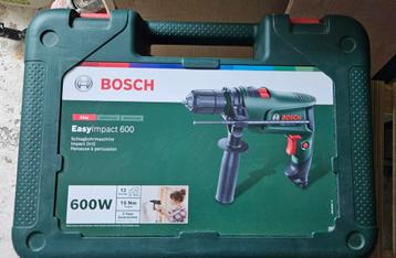 Bosch boormachine 600w nieuwe met koffer , Vaste prijs beschikbaar voor biedingen