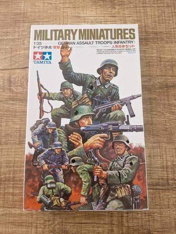 Tamiya German Assault Troops Infantry 1/35 beschikbaar voor biedingen