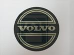 Sticker inchVolvoinch naafdop zwart op chroom 90mm Volvo ond, Auto-onderdelen, Nieuw, Ophalen of Verzenden