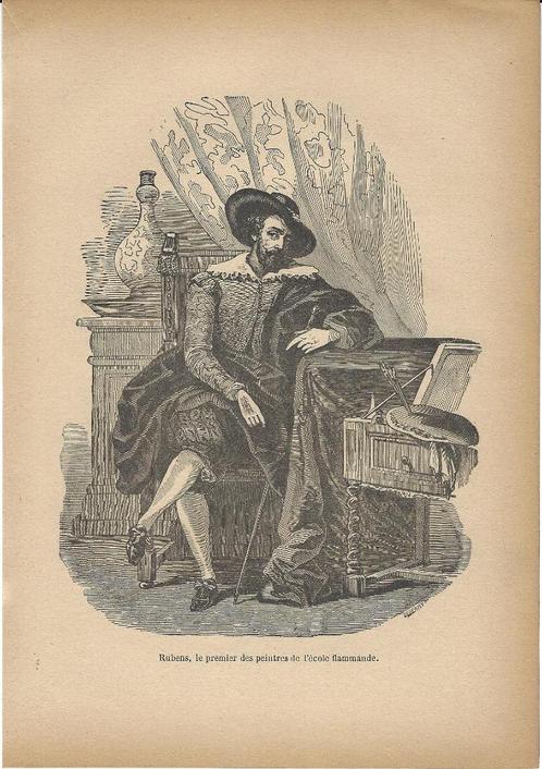 1892 - Pieter Paul Rubens, Antiek en Kunst, Kunst | Etsen en Gravures, Ophalen of Verzenden