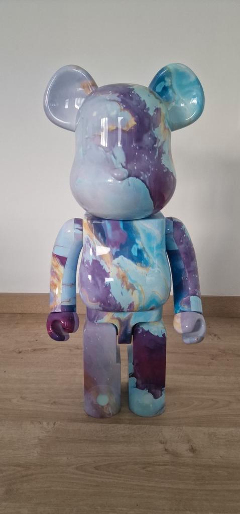 BEARBRICK 1000% MARBLE, Antiek en Kunst, Kunst | Designobjecten, Ophalen of Verzenden
