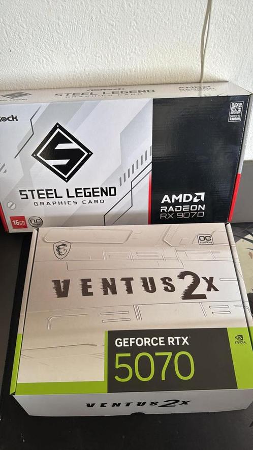 Gloednieuwe AMD RX 9070 grafische kaart!!, Computers en Software, Videokaarten, Nieuw, AMD, PCI-Express 5.0, GDDR6, HDMI, DisplayPort
