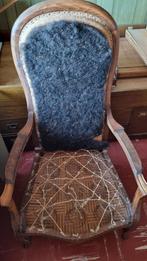 Voltaire stoelframe te stofferen, Antiek en Kunst, Ophalen