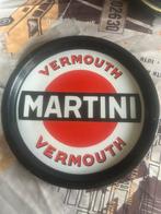 Emaille plateau vermouth martini, Ophalen, Gebruikt, Reclamebord