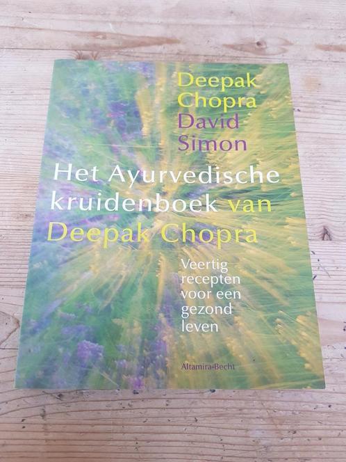 David Simon & Deepak Chopra - Het Ayurvedische kruidenboek, Livres, Ésotérisme & Spiritualité, Comme neuf, Enlèvement ou Envoi