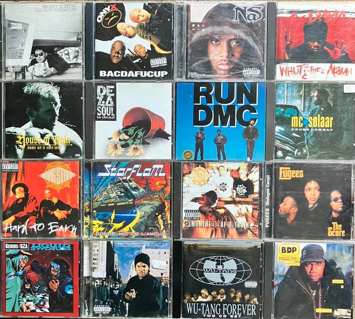 60 tal Rap Hip Hop underground CD’s, Cd's en Dvd's, Cd's | Hiphop en Rap, Gebruikt, Ophalen