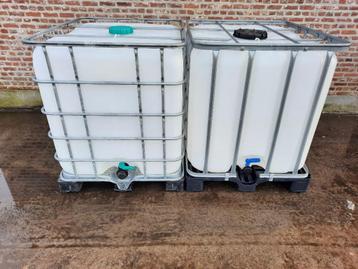 IBC containers 1000L watervat  beschikbaar voor biedingen