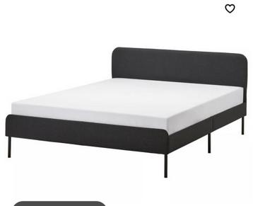 Cadre de lit ikea avec sommier, Enlèvement, Comme neuf