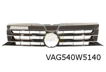 Volkswagen T5 II (10/09-7/15) grille (NPU glanszwart / chrom beschikbaar voor biedingen