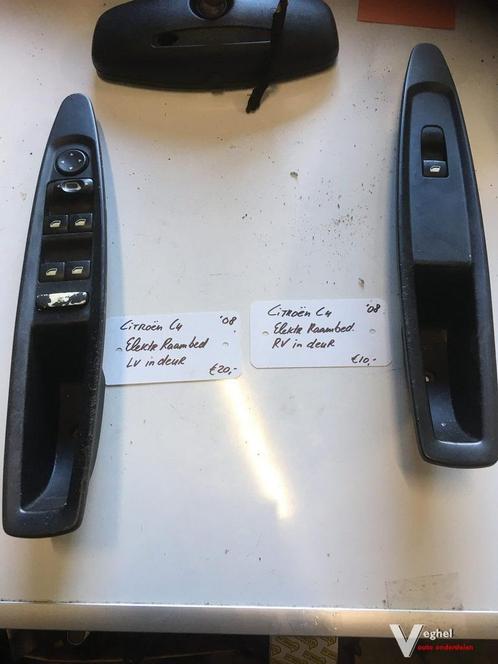 Citroen C4 2004/ 2008 1.6 16 v Raambedieningsschakelaar Link, Auto-onderdelen, Dashboard en Schakelaars, Gebruikt, Ophalen of Verzenden
