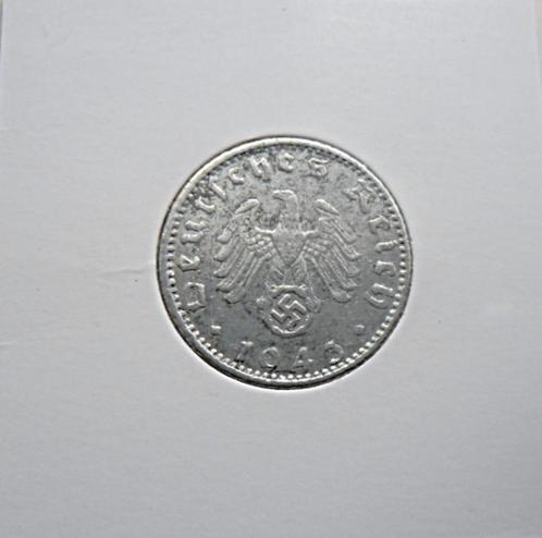 Duitsland 50 Pfennig 1943 A, Postzegels en Munten, Munten | Europa | Niet-Euromunten, Losse munt, Duitsland, Verzenden