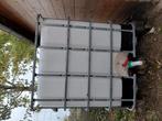 IBC vat (enkel gebruikt voor regenwater), Tuin en Terras, Regentonnen, Ophalen, Zo goed als nieuw