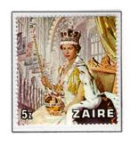 ZAIRE 939 MNH 1978 - 25e verjaardag kroning Elisabeth II, Postzegels en Munten, Postzegels | Europa | België, Ophalen of Verzenden