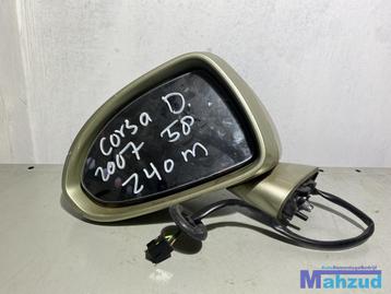 OPEL CORSA D links beige Z40M spiegel buitenspiegel 06-14 beschikbaar voor biedingen