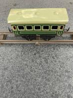 Oud blikken speelgoed trein  wagon ( Made in Bavaria), Antiek en Kunst, Ophalen