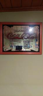 Spiegel coca cola 30 op 40 cm zeer mooi, Antiek en Kunst, Ophalen of Verzenden