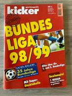 Kicker Sportmagazine - Bundesliga 1998-1999 + extra bijlage, Enlèvement ou Envoi, Comme neuf, Livre ou Revue