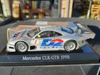 1/43 Maisto Mercedes-Benz CLK-GTR #1    1998, Hobby en Vrije tijd, Ophalen of Verzenden, Zo goed als nieuw, Auto, Overige merken