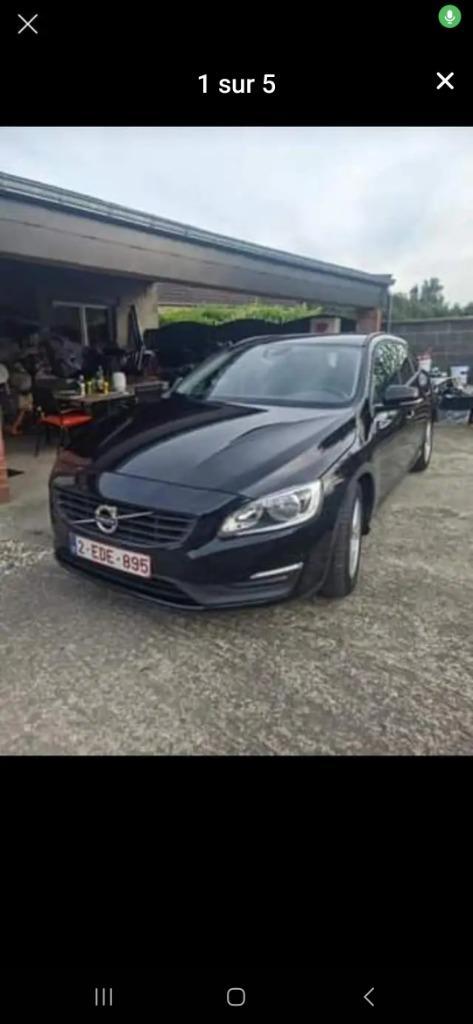 Volvo V60 D6 2018 in zeer goede staat, Auto's, Volvo, Particulier, V60, ABS, Adaptive Cruise Control, Airbags, Airconditioning