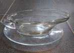 Glazen schaal saus sausschaal, Glas, Schaal of Schalen, Gebruikt, Ophalen of Verzenden