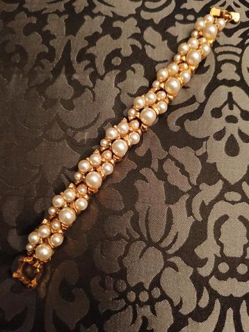 Magnifique bracelet original pour femme Guy LAROCHE PARIS Fr, Neuf, Enlèvement ou Envoi, Or, Avec strass