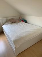 Bed Songesand Ikea 140 x 200 niet gebruikt, Huis en Inrichting, Slaapkamer | Bedden, Ophalen, Wit, 140 cm, 200 cm