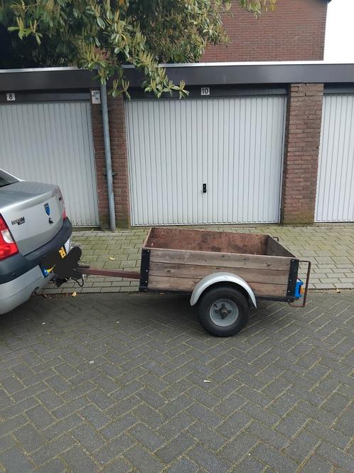 Leuk  kleine kar, Fietsen en Brommers, Fietsaccessoires | Aanhangwagens en Karren, Gebruikt, Bagagekar, 80 kg of meer, Vering