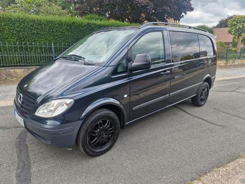 MERC VITO 115CDI AUTOMAAT BJ 2004 150PK 2 ZITS AIRCO PDC, Auto's, Bestelwagens en Lichte vracht, Bedrijf, Te koop, ABS, Airbags