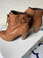 Enkellaarsjes, kleur cognac , maat 38, Vêtements | Femmes, Chaussures, Enlèvement, Comme neuf, Boots et Botinnes