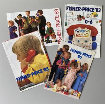 Speelgoed -oude Fisher-Price katalogussen beschikbaar voor biedingen