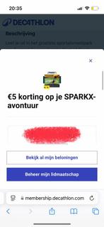 €5 korting op je SPARKX-avontuur, Tickets en Kaartjes, Kortingsbon, Overige typen