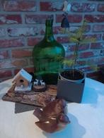 Vintage groene vaas, Ophalen