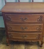 commode chêne 3 tiroirs, Maison & Meubles, Armoires | Commodes, 3 ou 4 tiroirs, Enlèvement, Utilisé, Chêne