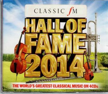 4 x cd   /   Classic FM Hall of Fame 2014 beschikbaar voor biedingen