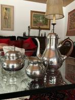 Koffieservies tin les Etains du Manoir Paris Titre Legal, Antiek en Kunst, Antiek | Tin, Ophalen of Verzenden