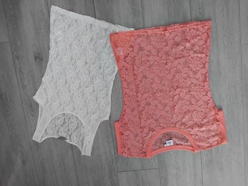 Kanten tops xs/s, Kleding | Dames, Topjes, Zo goed als nieuw, Maat 36 (S), Overige kleuren, Ophalen of Verzenden