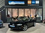 Mazda MX-5 1.6i 16v NBFL, Houten/lederen interieur, Garantie, Autos, Mazda, Cuir, Noir, 1598 cm³, Propulsion arrière