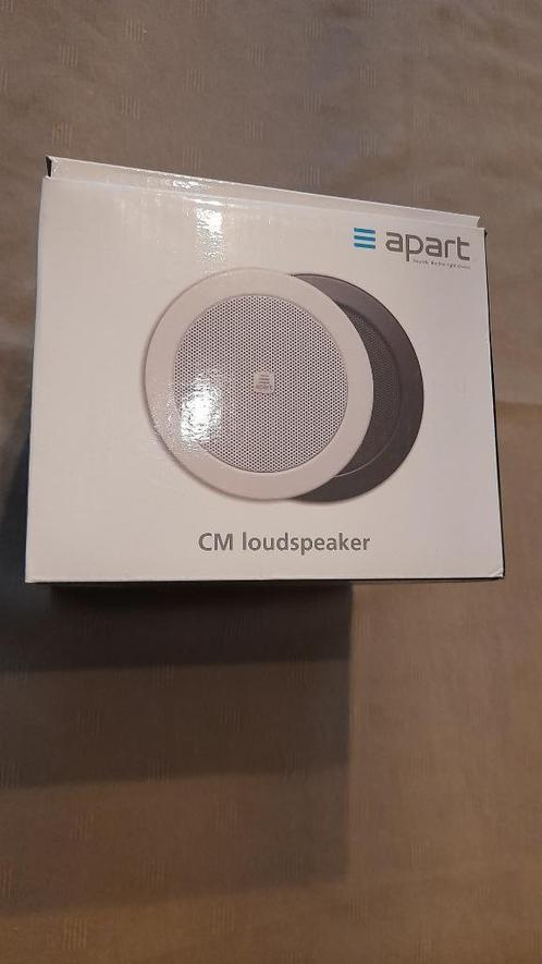 2 setjes plafond luidspreker 4" van het merk APART als nieuw, Audio, Tv en Foto, Luidsprekerboxen, Zo goed als nieuw, Front, Rear of Stereo speakers