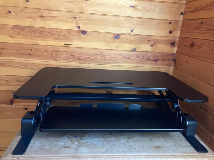 zit sta bureau verhoger, Huis en Inrichting, Bureaus, Zo goed als nieuw, Bureau, Ophalen