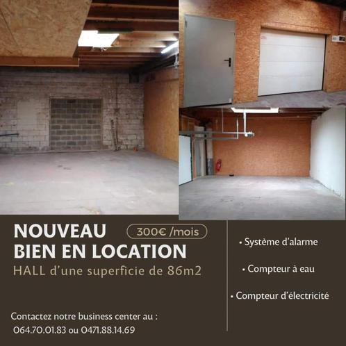 Hall à louer 300€ HTVA, Immo, Maisons à louer