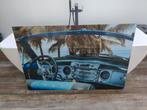 Uniek oltimer dashboard (print op glas), Ophalen